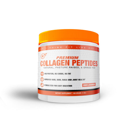 100% Premium Collagen Peptides 1lb (454g)